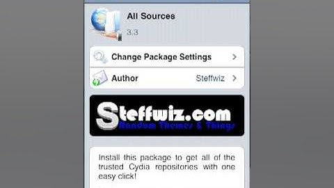 How to get All sources in Cydia