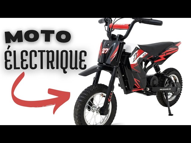 Moto électrique Enfant RCB R9 - 12 Pouces, 3 Vitesses (max 25 Km/h), Autonomie 15 Km, Haut-parleur Bluetooth, Pour 4 Ans Et Plus