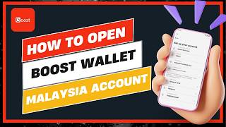 How To Open Boost Wallet Malaysia Account ! screenshot 2