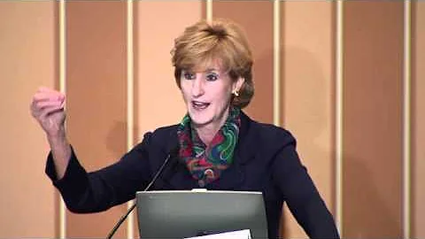 Susan DeVore, president & CEO of Premier, Inc. dis...