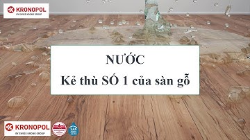 Kronopol - Sàn gỗ Siêu Chịu Nước, bảo hành cả Ngập Nước