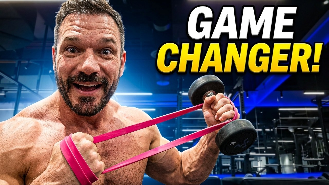 Using bands to add resistance to limited gym situations