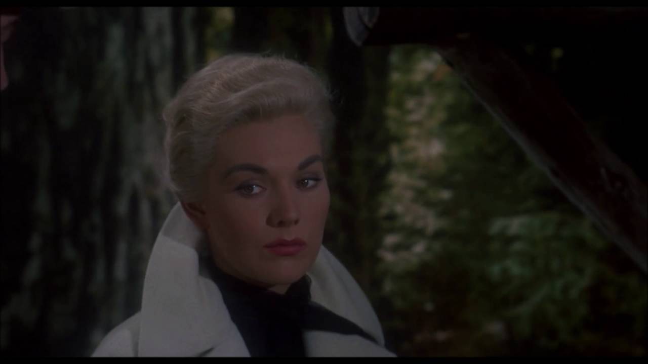 Photo De Tournage F.022770 : Kim Novak Et James Stewart Dans Sueurs Froides (1958)
