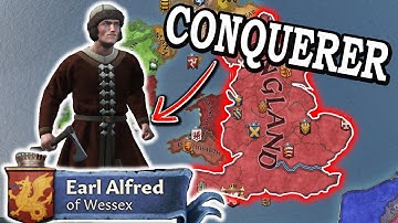 Conquering ALL of England as Alfred of Wessex (Crusader Kings 3)