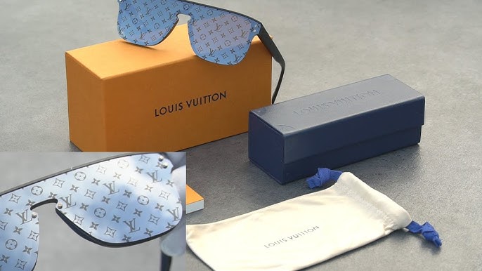Louis Vuitton Attitude sunglasses real vs fake. How to spot fake Andrew  Tate Louis Vuitton Sunglass. 