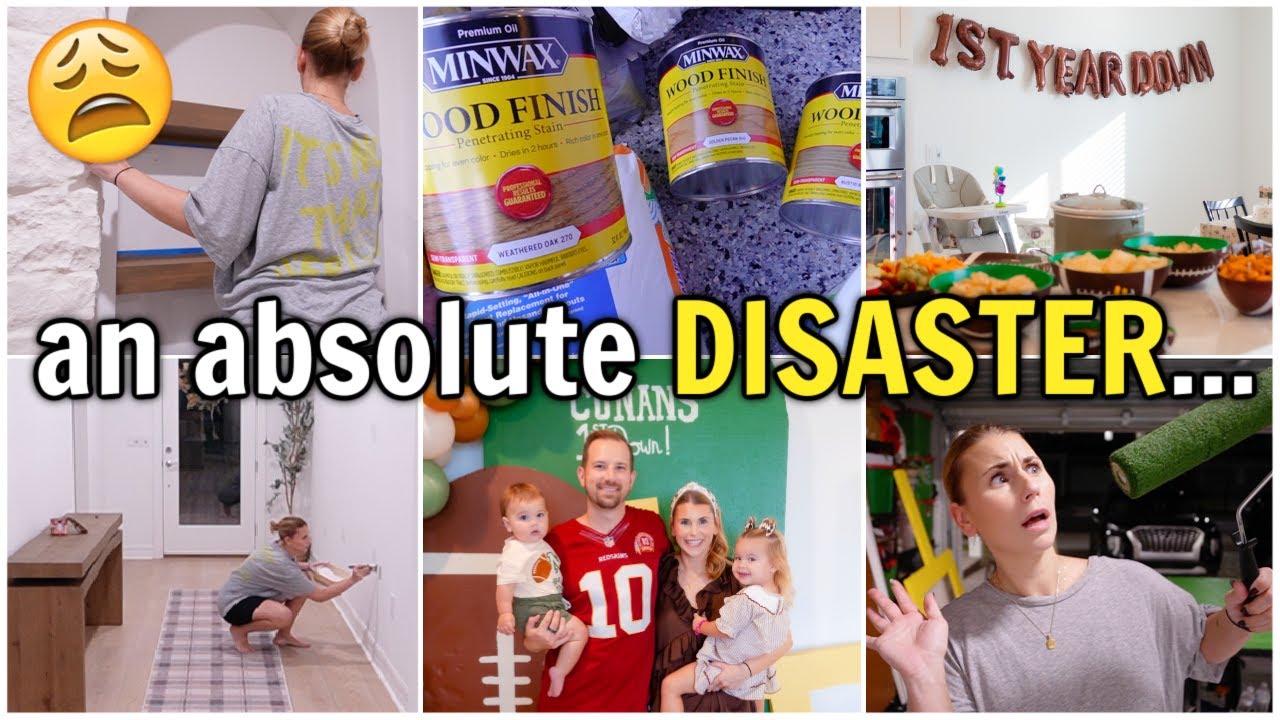 This was a NIGHTMARE… 😩 Why did EVERYTHING go wrong?! 1st Birthday Disaster Prep