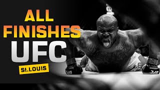 ALL UFC ST.LOUIS FINISHES in 1 Minute - CINEMATIC