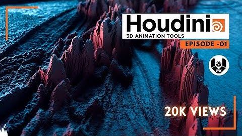 Houdini Tutorial | For beginner | Episode - 01