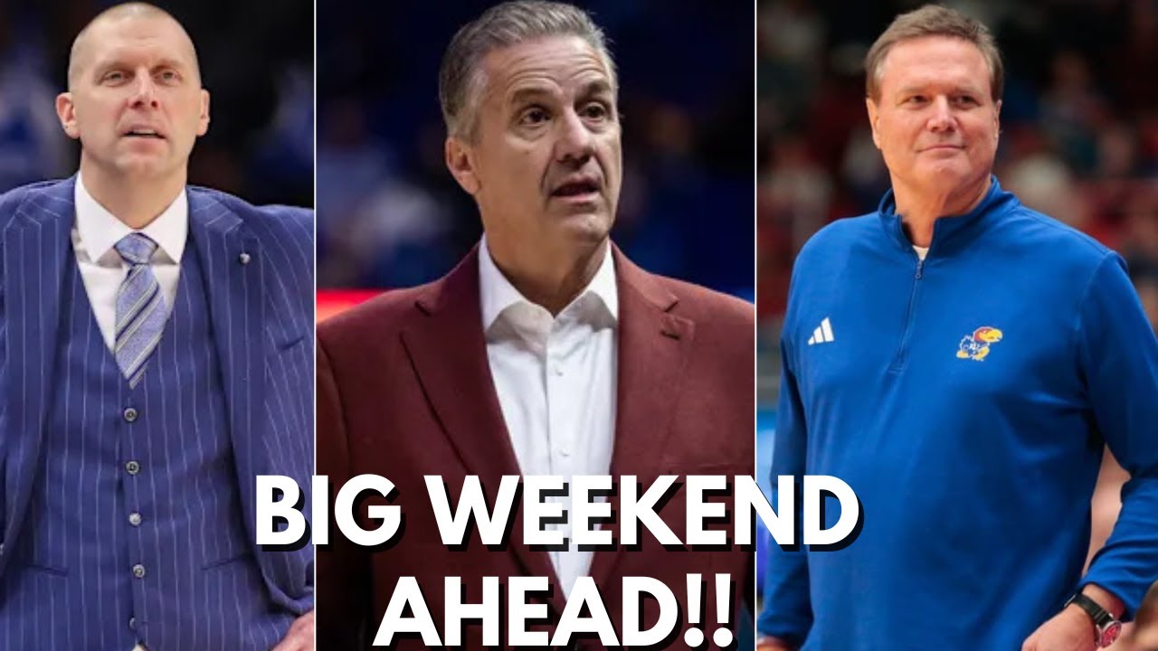 FIRST LOOK: Previewing Kentucky at Arkansas + BYU at Kansas and a LOADED college hoops weekend