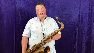 Selmer Super Sax Radio Improved Tenor Saxophone Serial #19762