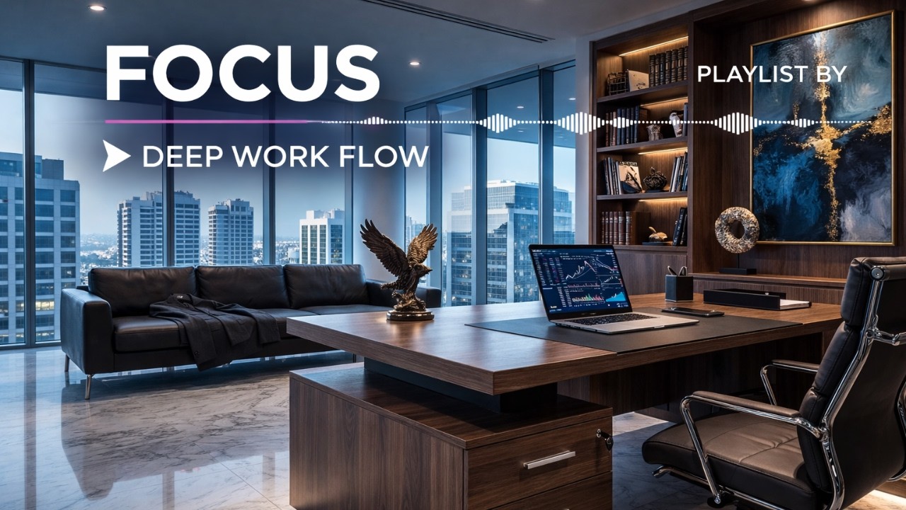 Focus Like a CEO in a Modern Office — Deep Work Music for Calm Productivity