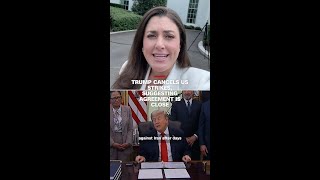 Trump cancels US strikes, suggesting agreement is close