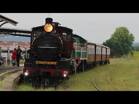 C17 974 last run to Stanthorpe from Warwick
