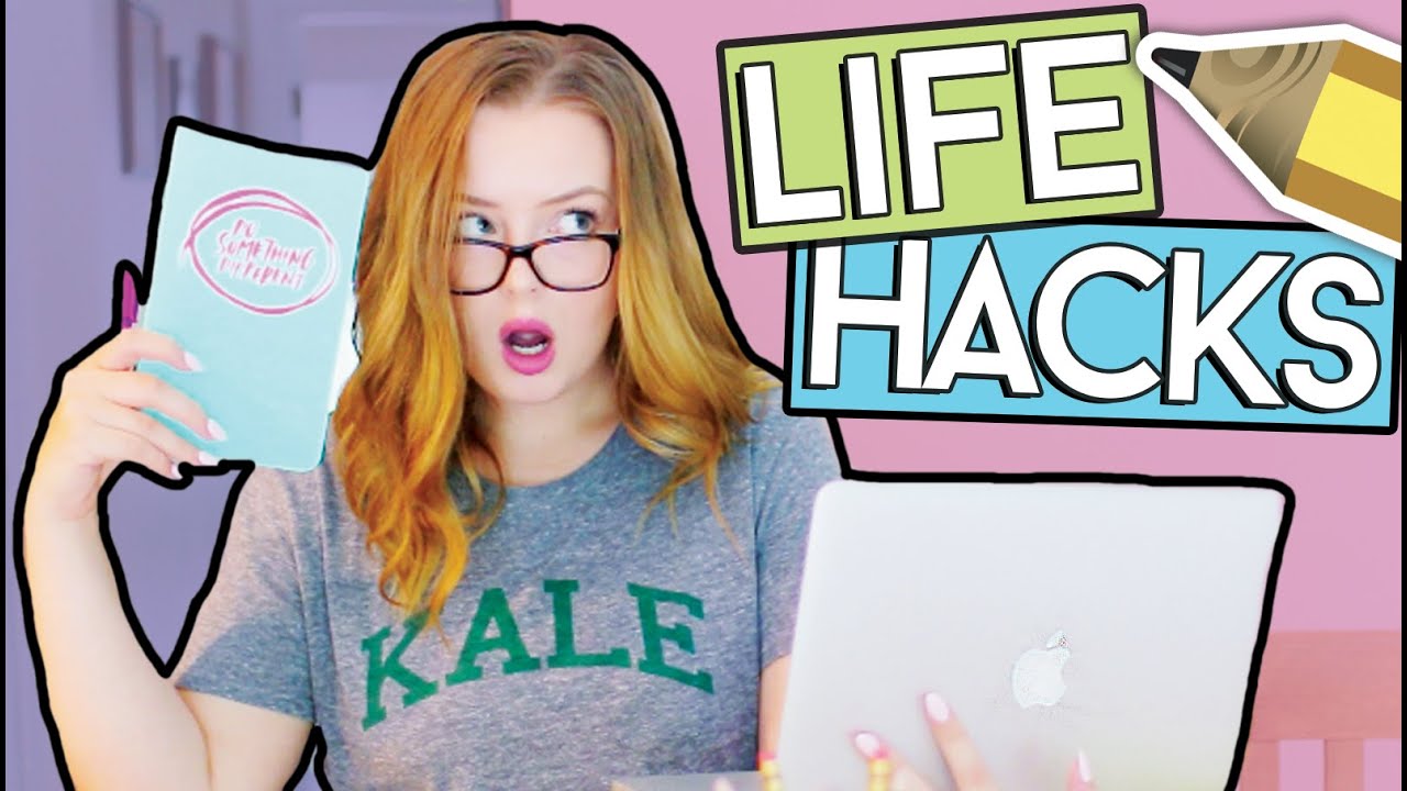 10 Life Hacks Every Teenager Should Know! - YouTube