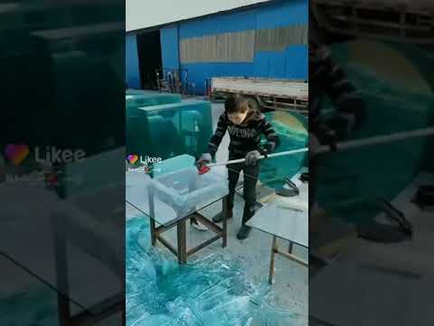 صناعة زجاج الطاولات