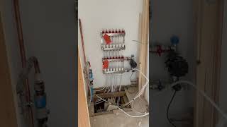 Underfloor Heating Set up