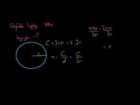 რადიუსი და დიამეტრი წრეწირის მიხედვით