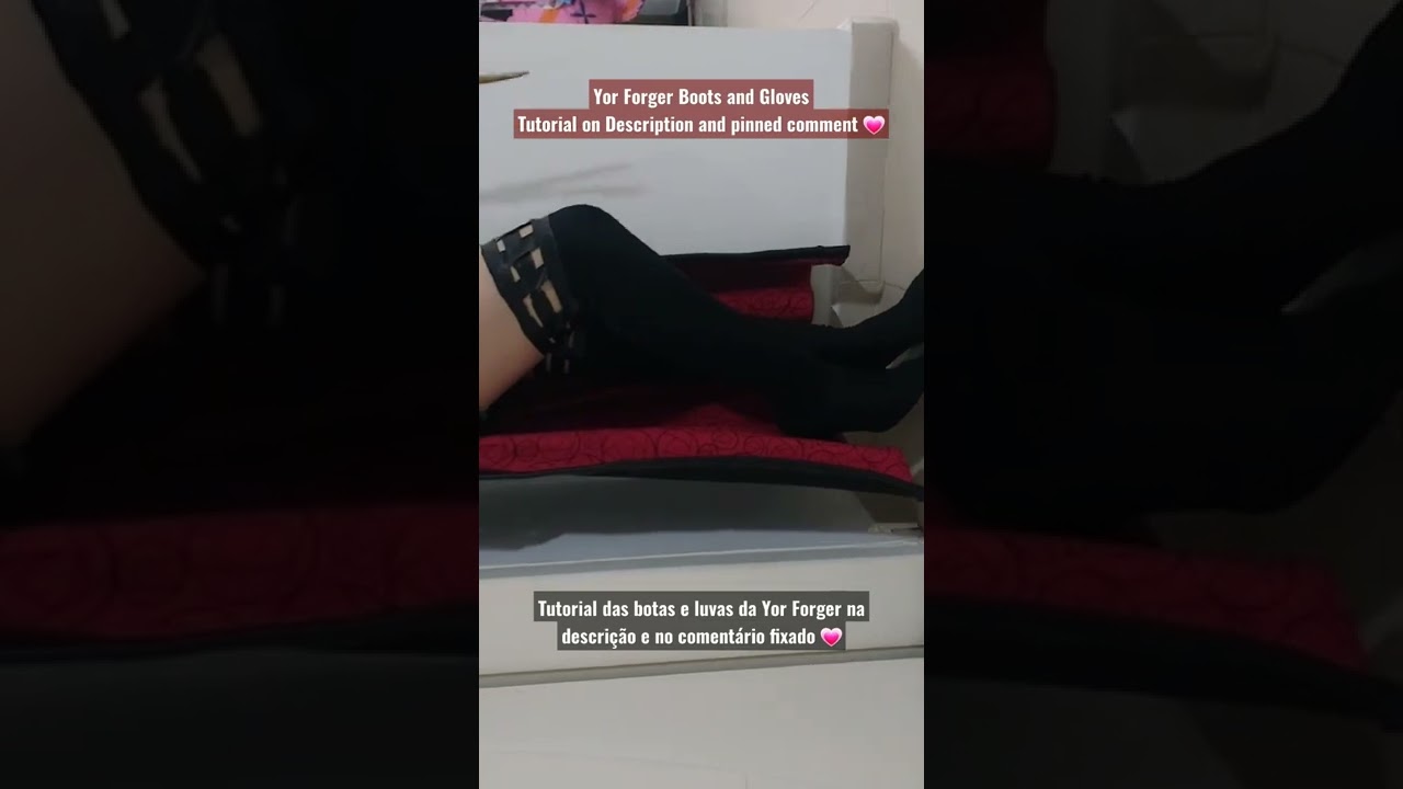 Yor Forger Cosplay Tutorial #shorts #yorcosplay #spyxfamily