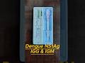Dengue test|Dengue card test|Dengue test kaise kare #dmltstudent #shortsviral #medlab #knowledge