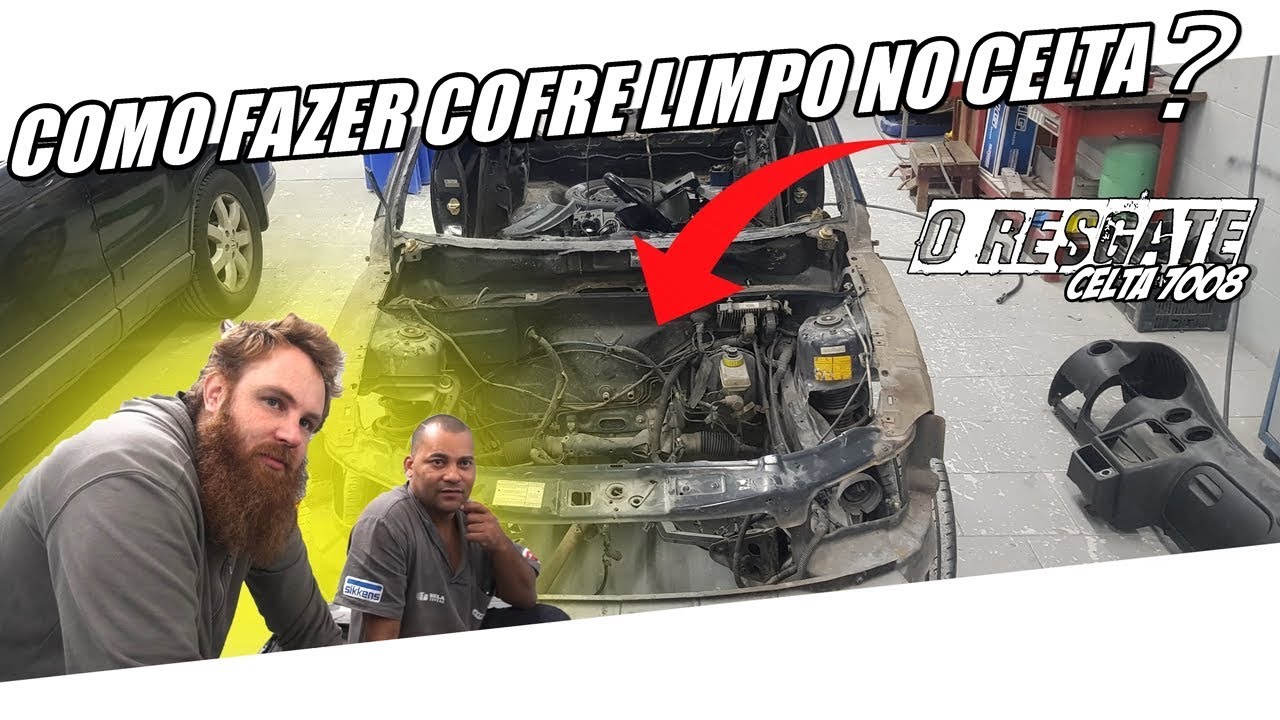 RESGATE CELTA 7008 - COMO FAZER O COFRE LIMPO DE UM CELTA - Canal 7008Films