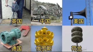 盘点不同国家的防空警报，英国警报器竟然用手摇，中国设备真霸气