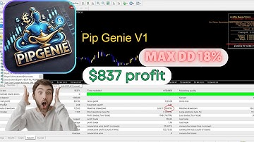 Pip Genie V1 MT4 EA | Unlimited Lifetime Access | Powerful Forex Trading Robot