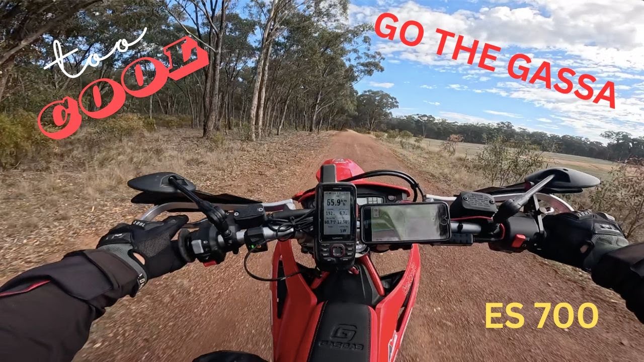GasGas ES 700 running in the new beast,    #gasgas