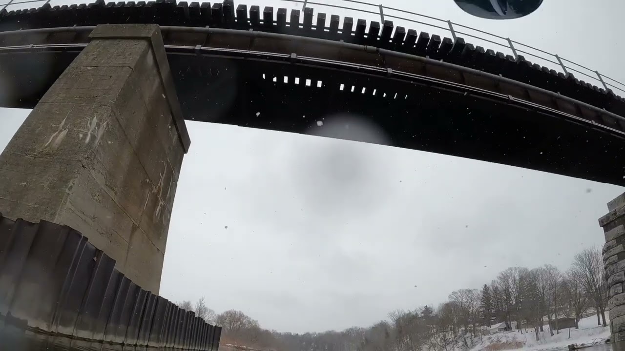 Trailer | Winter Kayaking | Grand River | Freeport Bridge & Schneider Park