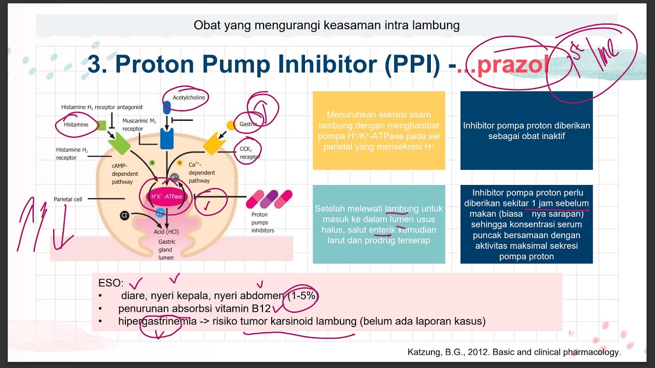 FARMAKOLOGI PADA SISTEM DIGESTIF (GASTROINTESTINAL TRACT)