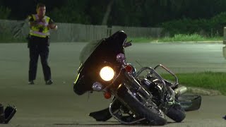 Pengendara sepeda motor terluka parah dalam kecelakaan Harley Davidson setelah kerusakan mekanis, polisi...