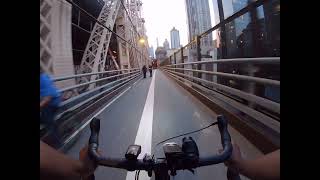 Descent down the Queensboro Bridge - NYC