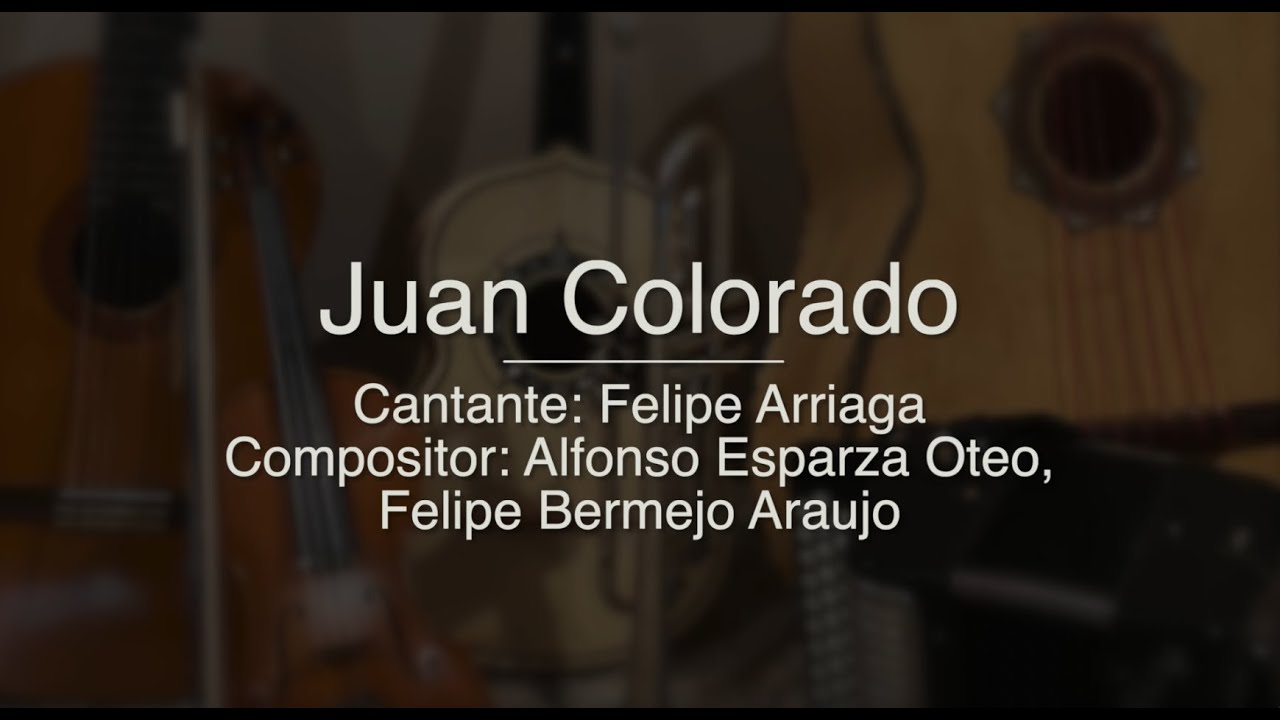 Juan Colorado - Puro Mariachi Karaoke - Felipe Arriaga auf YouTube ansehen
