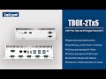 TBOX-2TX5 Series | 11th Gen. Tiger Lake UP3 | Rugged Industrial Fanless Box PC
