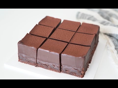 SUB) 꾸덕 꾸덕 파베 브라우니 만들기: Pavé Brownie, <strong>pave</strong> brownie. 발렌타인데이 [우미스베이킹:uml&amp;#39;s baking]