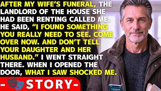 AFTER MY WIFE’S FUNERAL, THE LANDLORD CALLED ME, “YOU NEED TO SEE THIS. DON'T TELL YOUR DAUGHTER!”