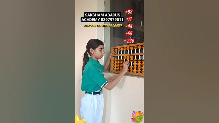 Abacus 2 Digits Addition & Subtraction Video with Abacus Tool #maths #learn #abacus #kids #best