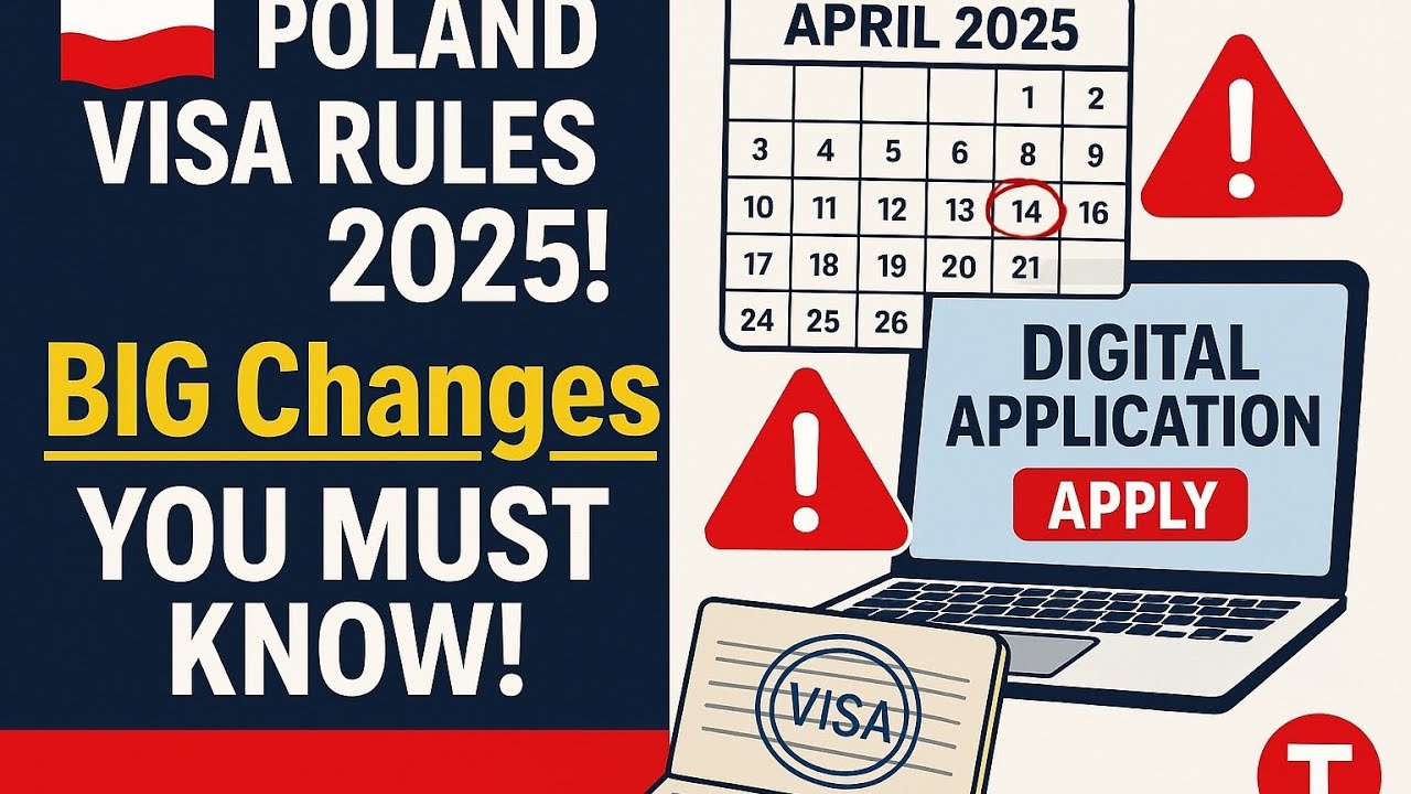 Poland Visa Appointment Rules April 2025 | New System, Fees & Work ...