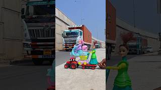 Remote Control Scooty Girl And Monkey Scooter Unboxing And Testing Short ||