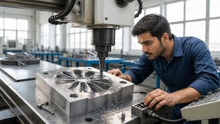 How High-Precision Dies for Fan Blades Are Made | Amazing Manufacturing Process
