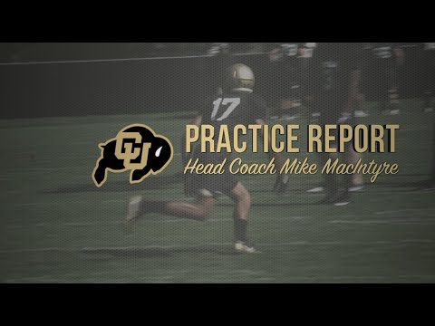 PRACTICE REPORT: Mike MacIntyre (10/25/17)