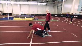 Richard Pulst Näitab Kuidas Toimub Sprindi Start