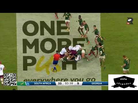 Rugby analysis: Merab Sharikadze vs South Africa