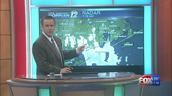Patrick Little takes over Michelle's weather segment