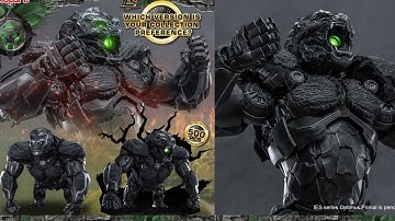 New transformers rise of the beasts yolopark Transformers Optimus Primal ultimate figure revealed