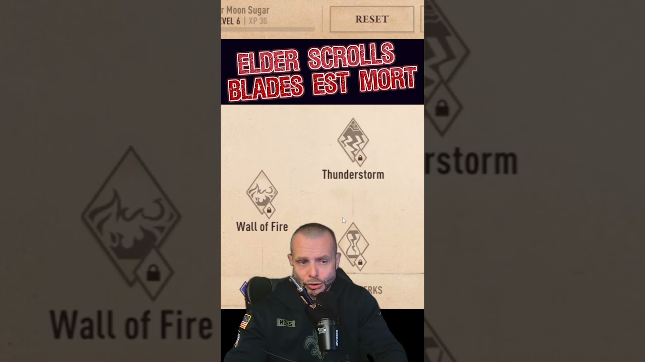 🚨 ELDER SCROLLS BLADES FERME DÉFINITIVEMENT