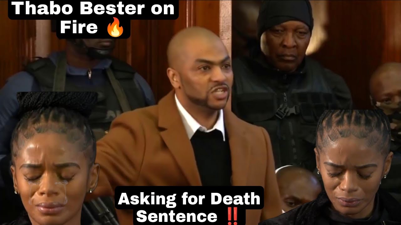 Watch: Thabo Bester's Shocking Self-Defense in court, Asking for a Death Sentence