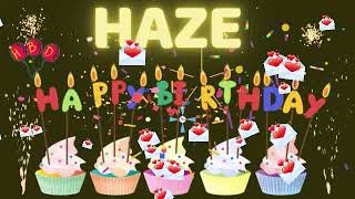 HAZE Happy Birthday song | Happy Birthday Haze | Happy Birthday to You