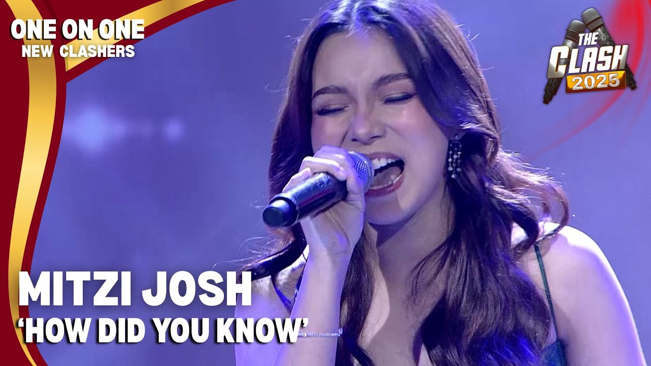 Mitzi Josh stuns with a soulful take on ‘How Did You Know’ | The Clash 2025