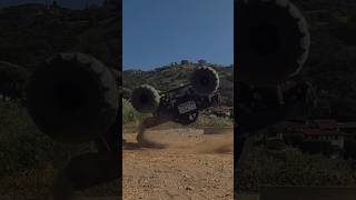 Quadruple Backflip Flippin’ Friday! #Monstertruck #Flip #Stunt #Gopro #4X4 #Offroad #Rc #Shorts