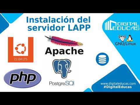 Instalación del servidor (LAPP Linux, Apache, Php, Postgresql) en ubuntu 22.04